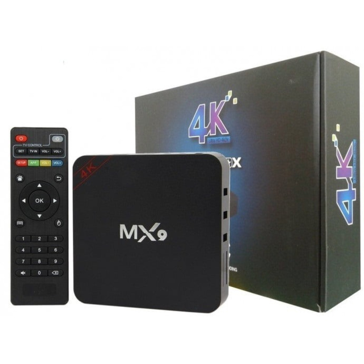 TV Box MX9 4k Ultra Hd 5G Wi-fi Android